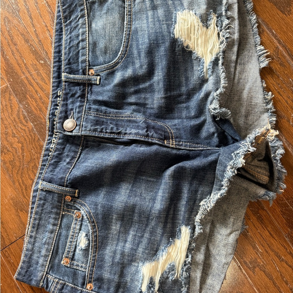 American Eagle Outfitters Blue Denim Shorts